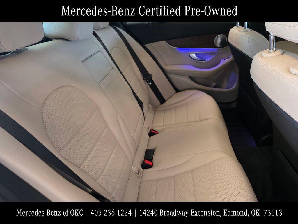 used 2021 Mercedes-Benz C-Class car, priced at $27,900