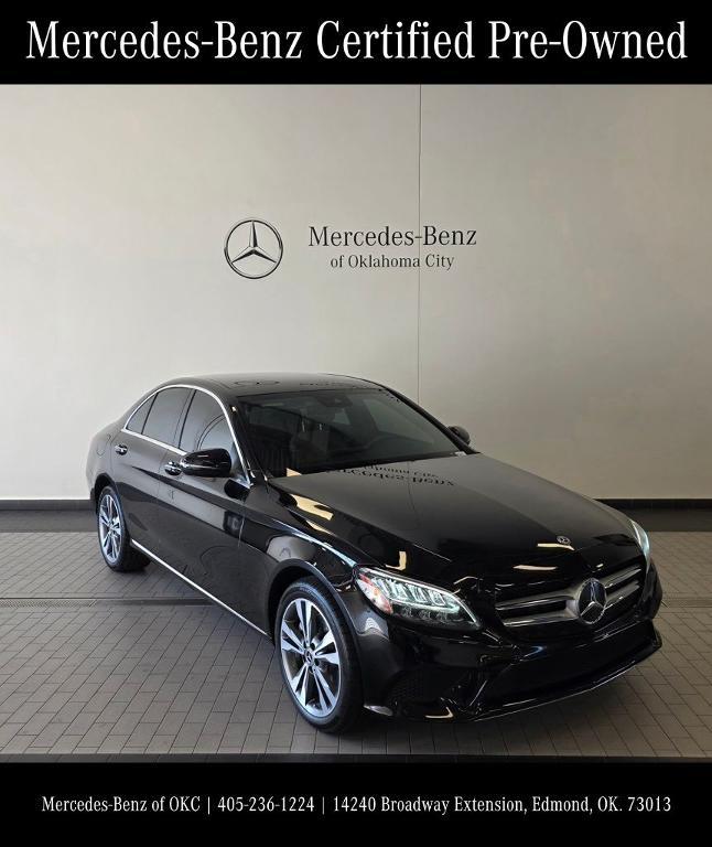 used 2021 Mercedes-Benz C-Class car, priced at $27,900