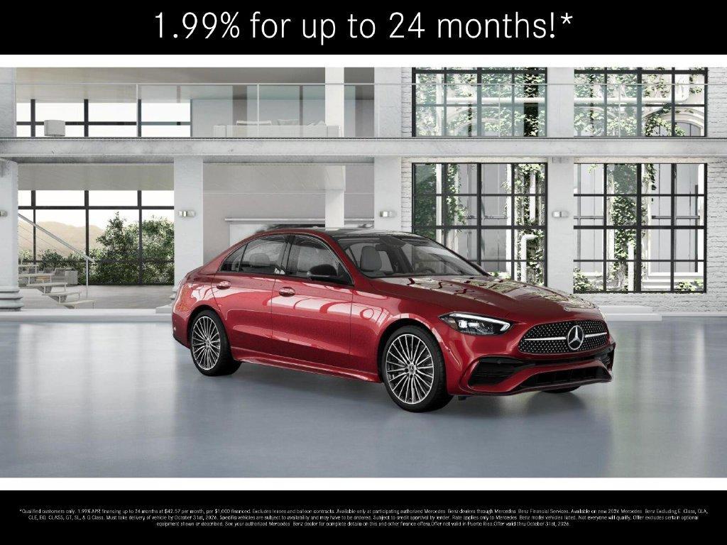 new 2026 Mercedes-Benz C-Class car, priced at $62,534
