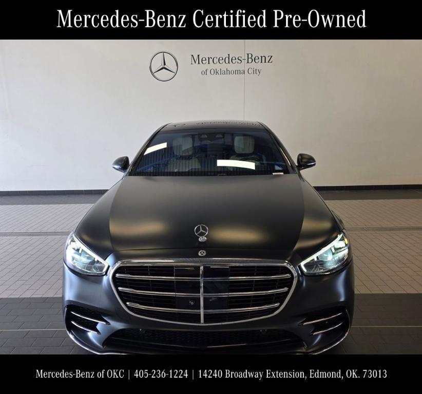 used 2022 Mercedes-Benz S-Class car, priced at $74,400