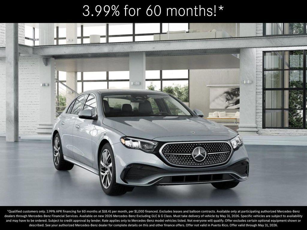 new 2026 Mercedes-Benz E-Class car, priced at $76,969