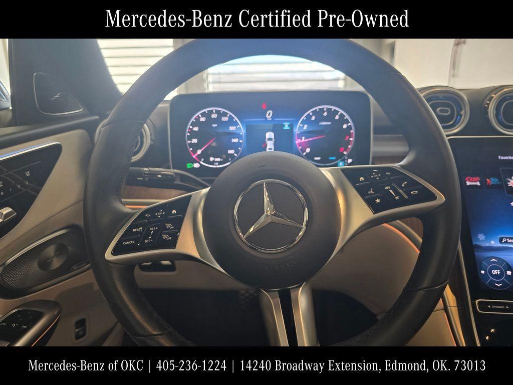 used 2025 Mercedes-Benz C-Class car, priced at $40,400