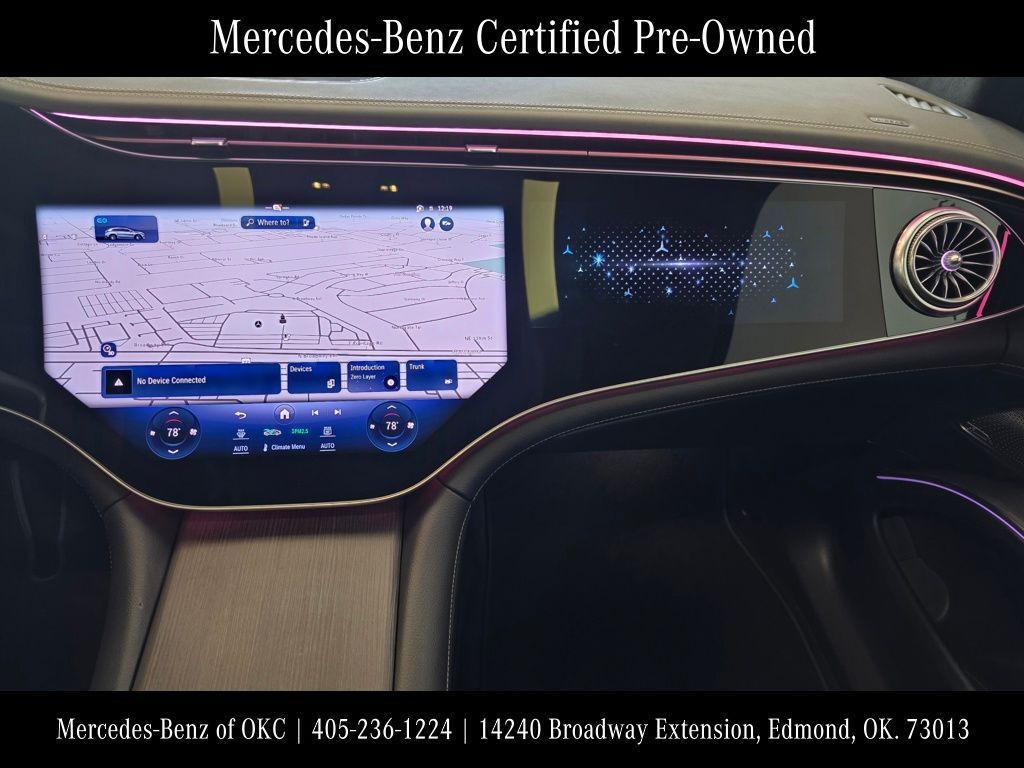 used 2023 Mercedes-Benz EQS 580 car, priced at $58,750