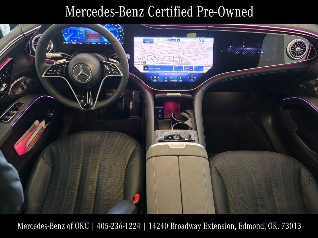 used 2023 Mercedes-Benz EQS 580 car, priced at $58,750