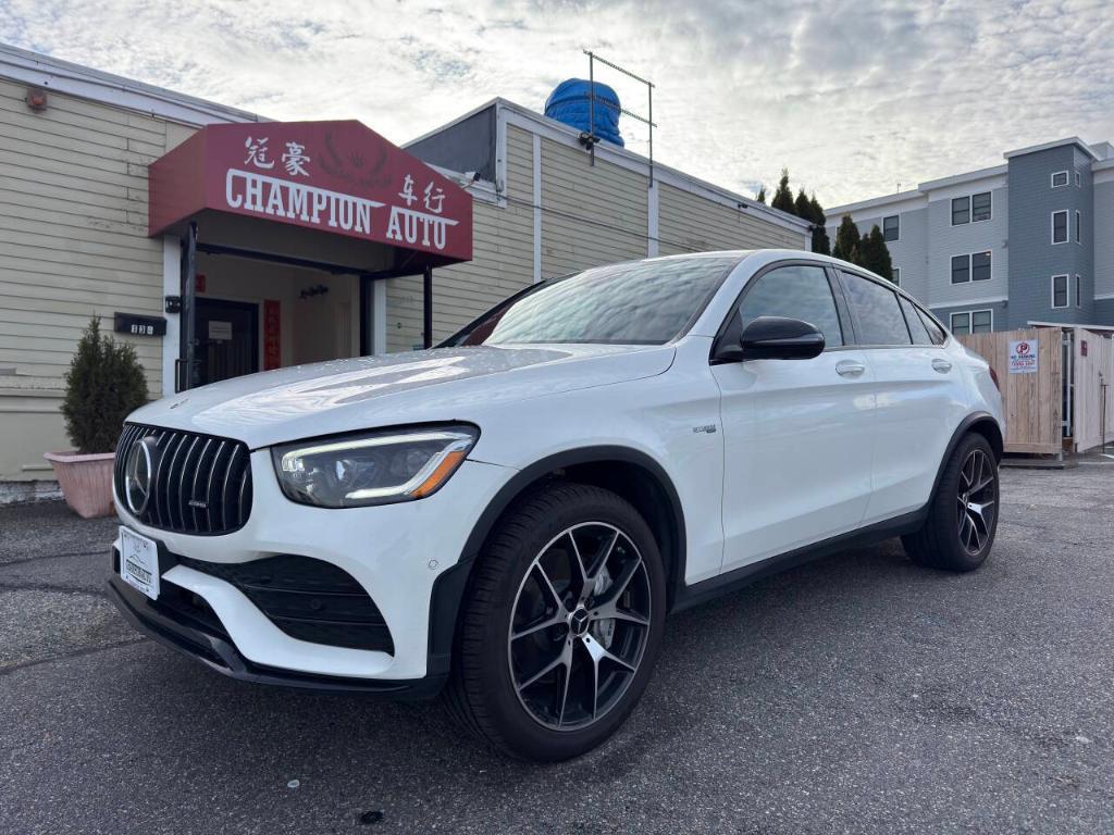 used 2021 Mercedes-Benz AMG GLC 43 car, priced at $42,880