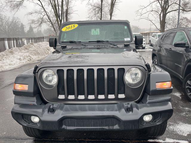 used 2018 Jeep Wrangler Unlimited car, priced at $20,000