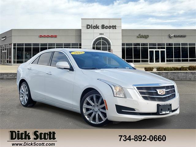 used 2018 Cadillac ATS car, priced at $13,500