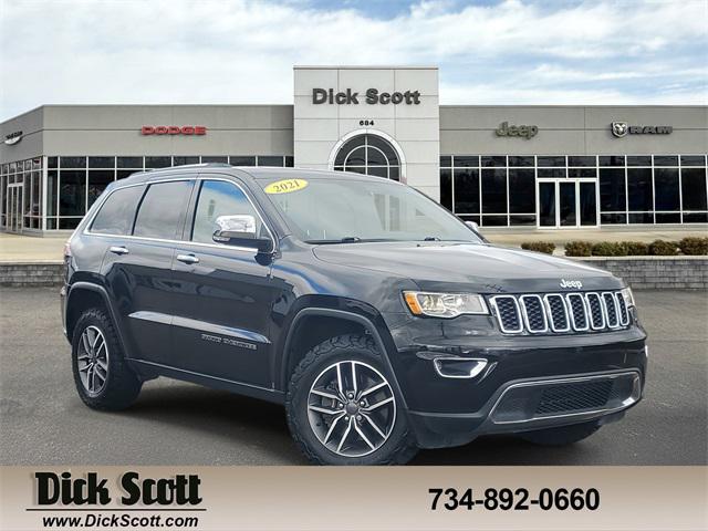 used 2021 Jeep Grand Cherokee car, priced at $25,100