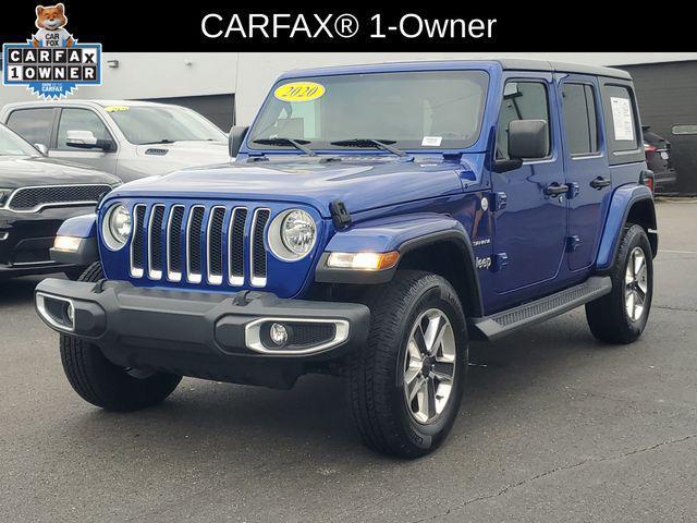 used 2020 Jeep Wrangler Unlimited car, priced at $22,900