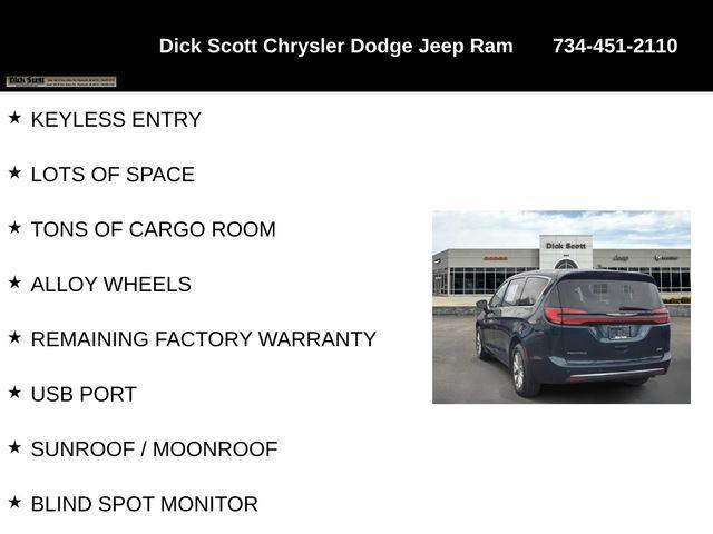 used 2023 Chrysler Pacifica car, priced at $32,995