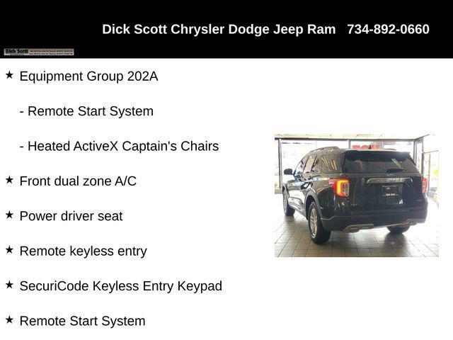 used 2023 Ford Explorer car, priced at $31,000