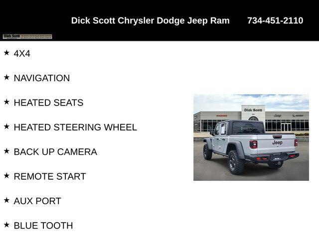 used 2023 Jeep Gladiator car, priced at $32,799