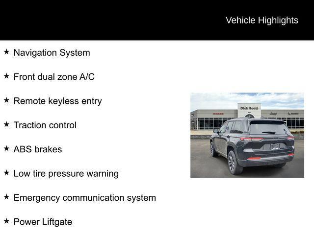 new 2026 Jeep Grand Cherokee car, priced at $50,415