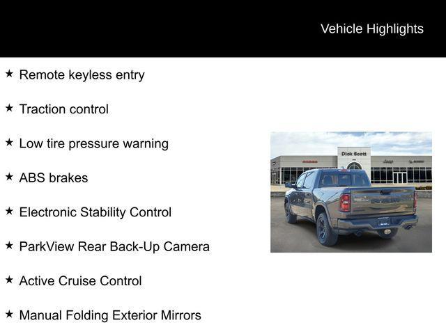 new 2026 Ram 1500 car, priced at $54,944