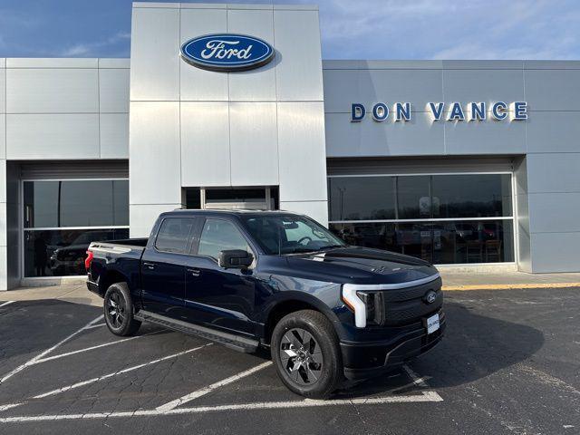 used 2025 Ford F-150 Lightning car, priced at $47,989