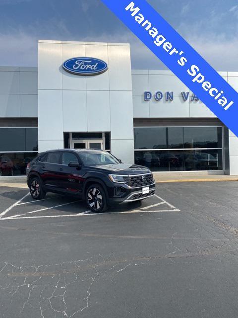 used 2024 Volkswagen Atlas Cross Sport car, priced at $30,789