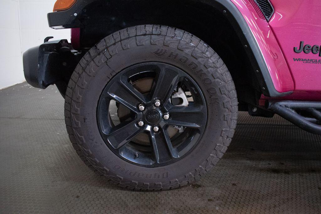 used 2022 Jeep Wrangler Unlimited car, priced at $35,436