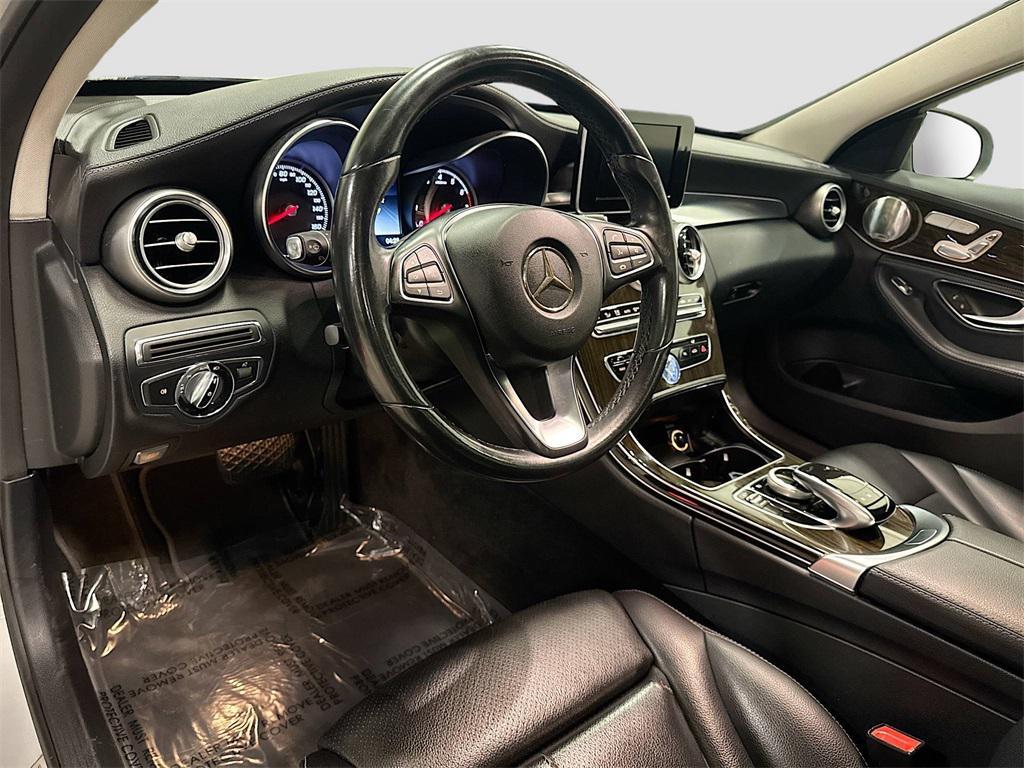 used 2015 Mercedes-Benz C-Class car, priced at $12,795