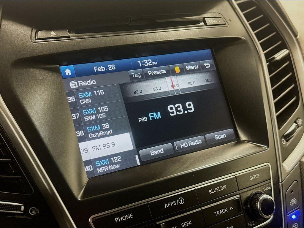 used 2017 Hyundai Santa Fe car, priced at $10,895