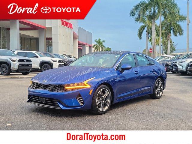 used 2021 Kia K5 car, priced at $13,750