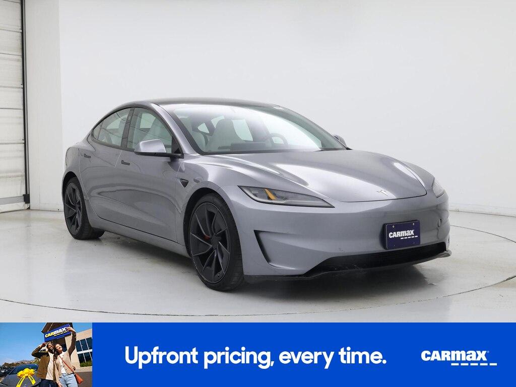 used 2025 Tesla Model 3 car, priced at $48,998