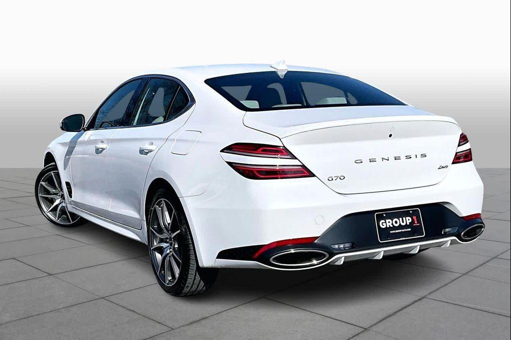 used 2025 Genesis G70 car, priced at $30,750