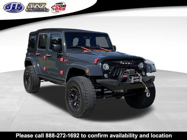 used 2017 Jeep Wrangler Unlimited car, priced at $26,201
