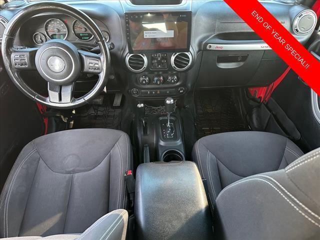 used 2015 Jeep Wrangler Unlimited car, priced at $20,373