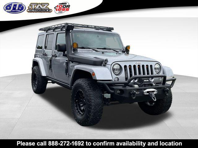 used 2015 Jeep Wrangler Unlimited car, priced at $15,994