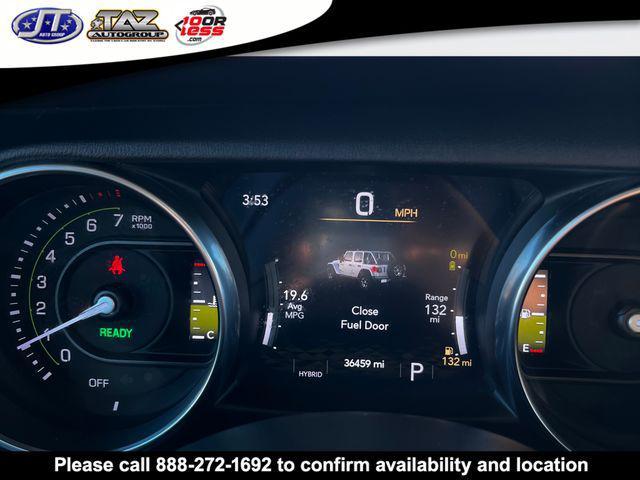 used 2022 Jeep Wrangler Unlimited 4xe car, priced at $29,499