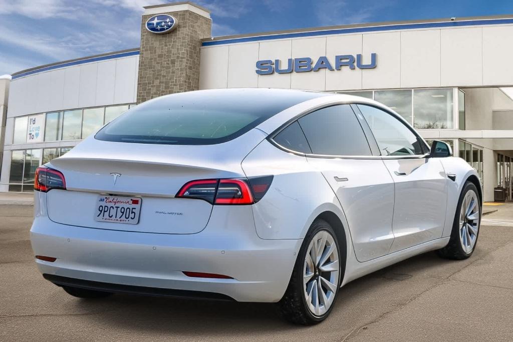 used 2022 Tesla Model 3 car, priced at $19,461