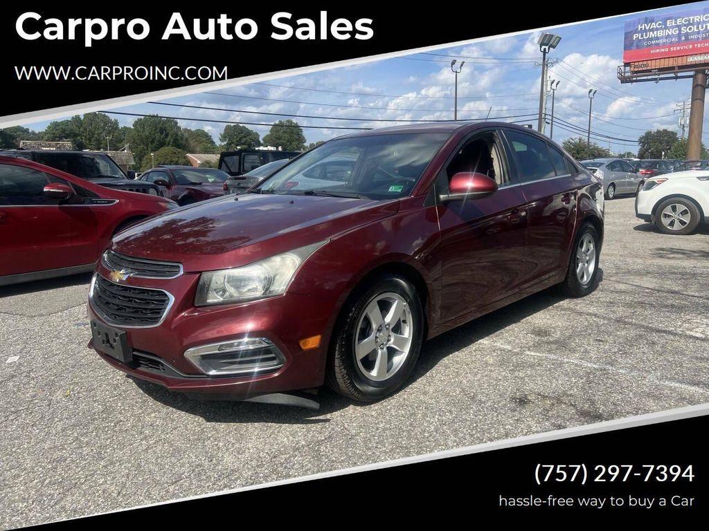 used 2015 Chevrolet Cruze car, priced at $3,995