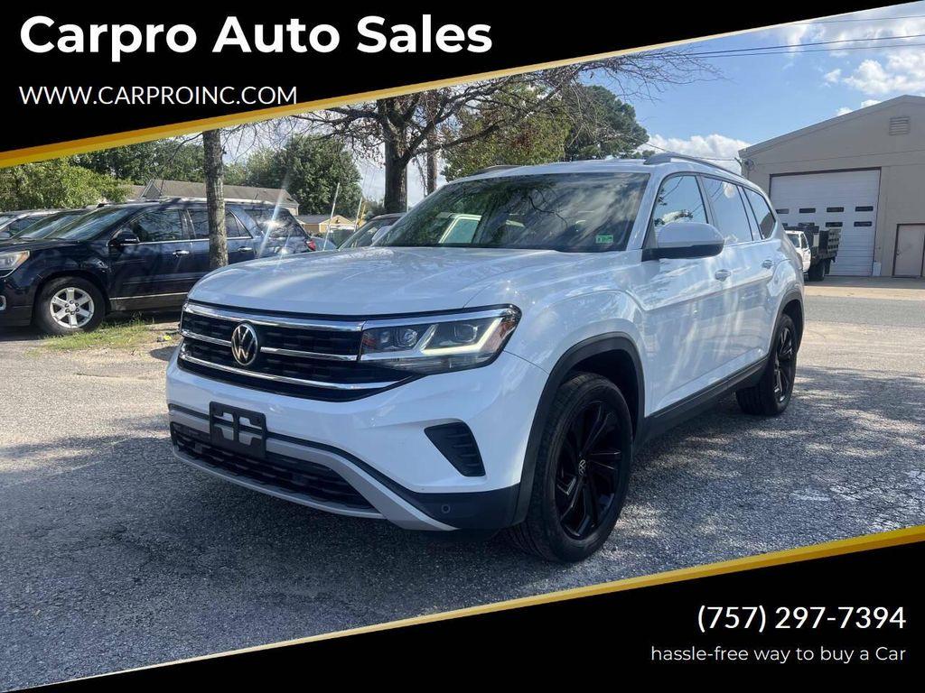 used 2021 Volkswagen Atlas car, priced at $13,995