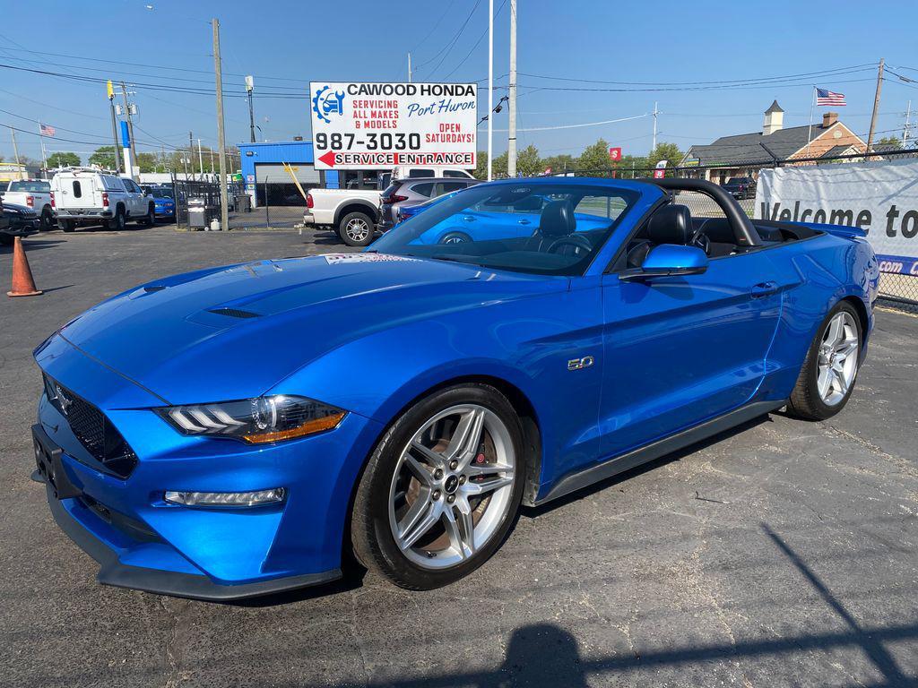 used 2021 Ford Mustang car, priced at $39,586