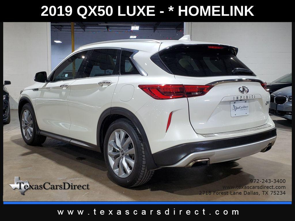 used 2019 INFINITI QX50 car, priced at $14,986