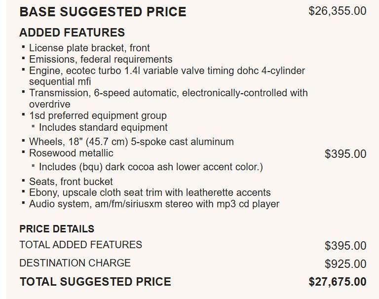 used 2016 Buick Encore car, priced at $9,837