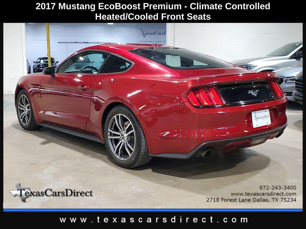 used 2017 Ford Mustang car, priced at $13,998