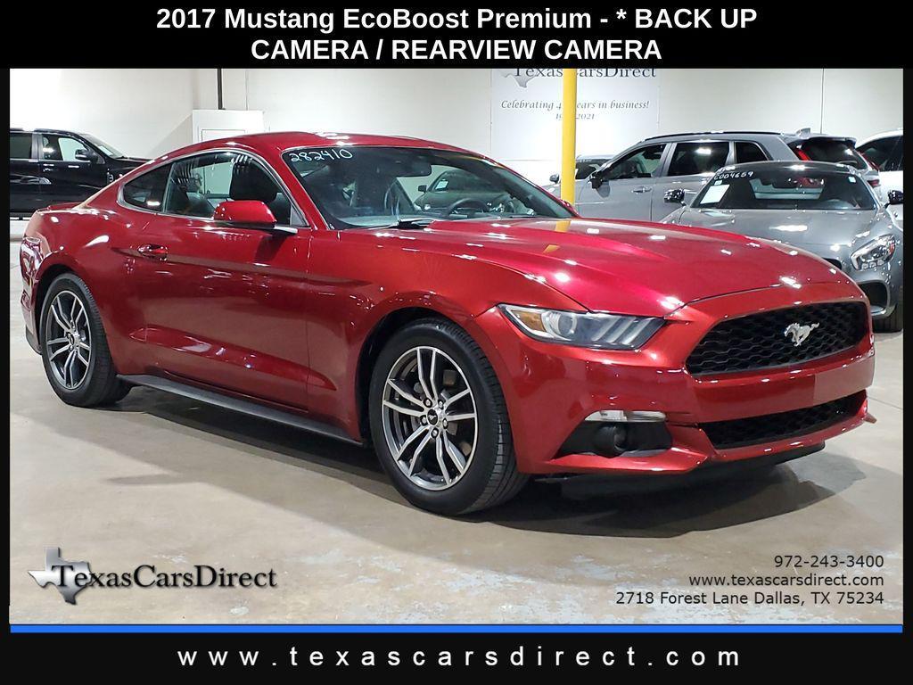 used 2017 Ford Mustang car, priced at $13,998