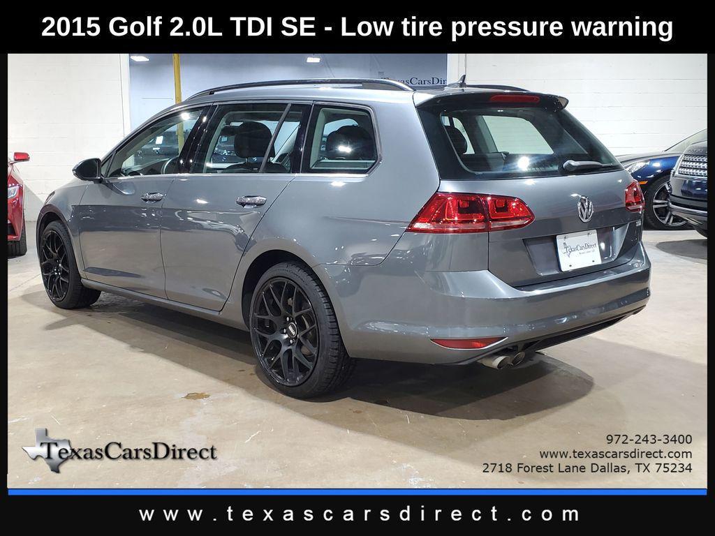 used 2015 Volkswagen Golf SportWagen car, priced at $10,997
