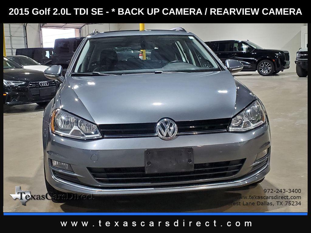 used 2015 Volkswagen Golf SportWagen car, priced at $10,997