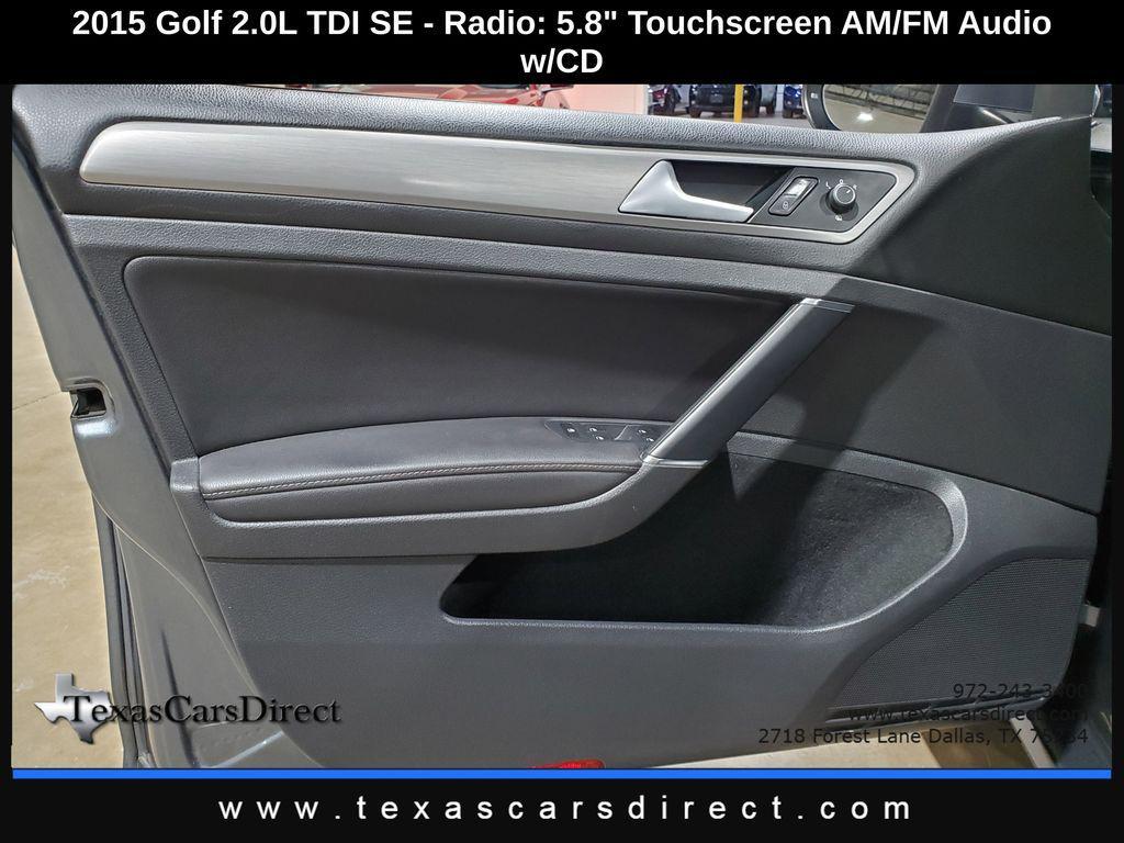 used 2015 Volkswagen Golf SportWagen car, priced at $10,997