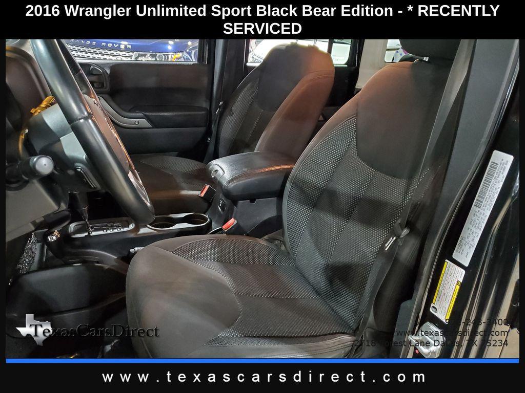 used 2016 Jeep Wrangler Unlimited car, priced at $16,749