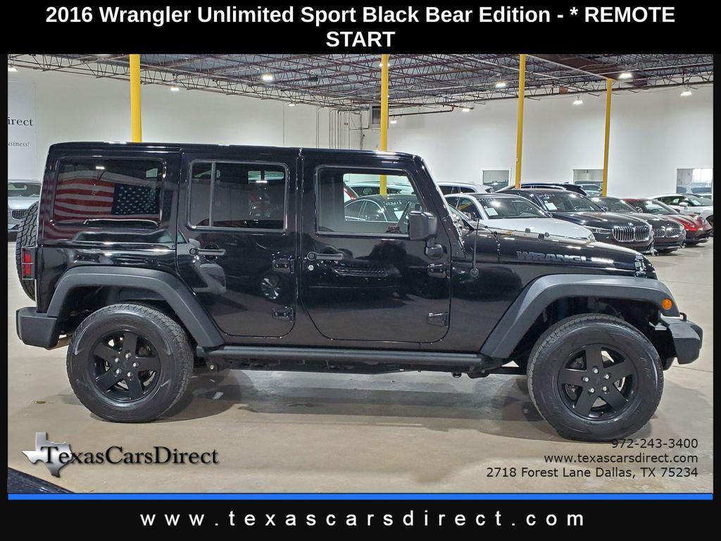 used 2016 Jeep Wrangler Unlimited car, priced at $16,749