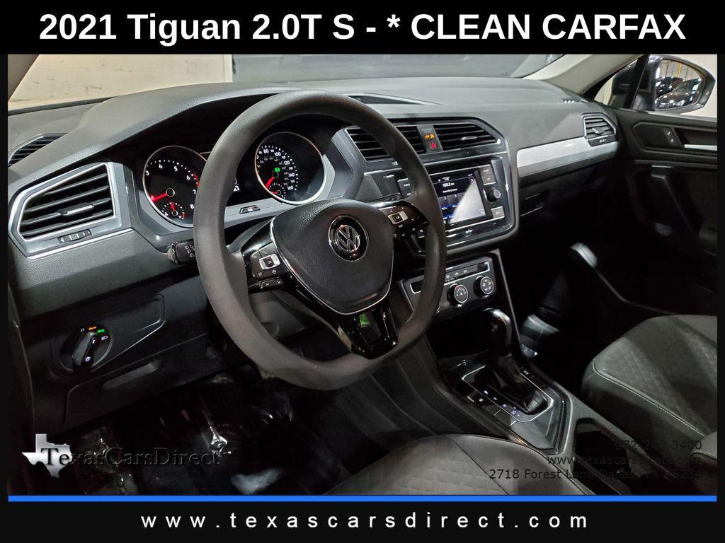 used 2021 Volkswagen Tiguan car, priced at $16,888