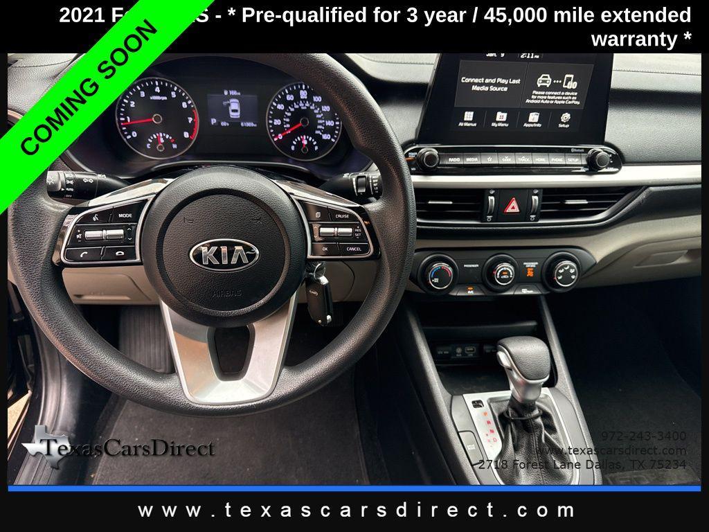 used 2021 Kia Forte car, priced at $12,998