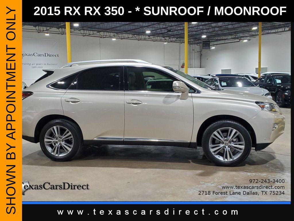 used 2015 Lexus RX 350 car, priced at $15,492