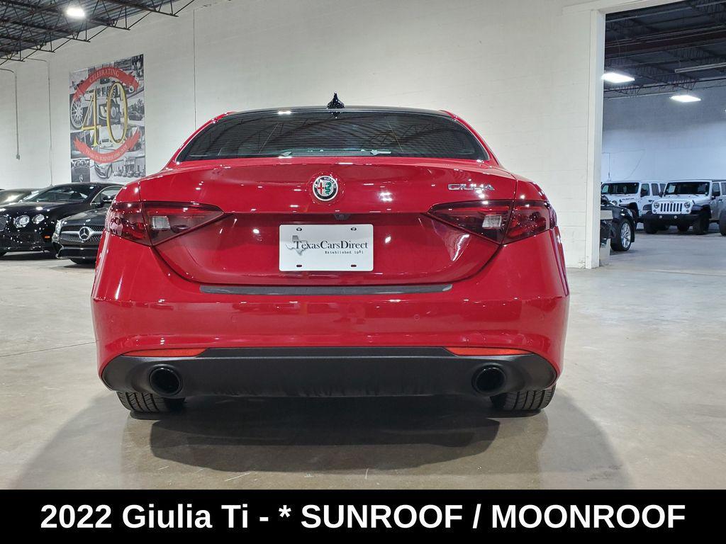 used 2022 Alfa Romeo Giulia car, priced at $23,700