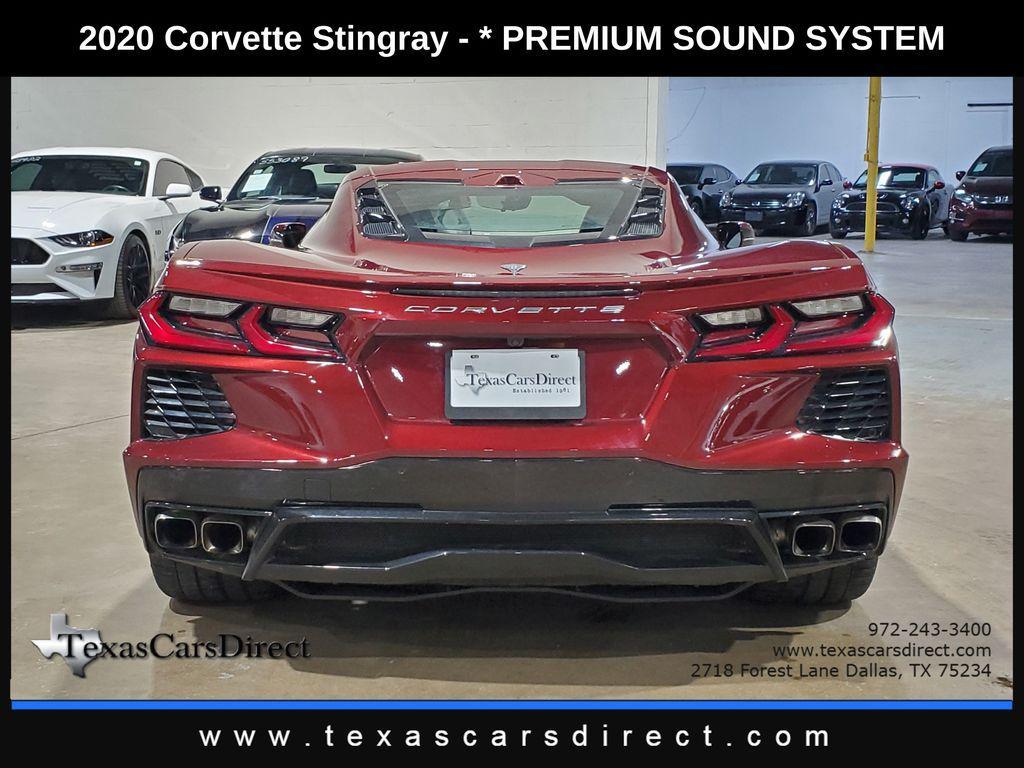 used 2020 Chevrolet Corvette car, priced at $63,998
