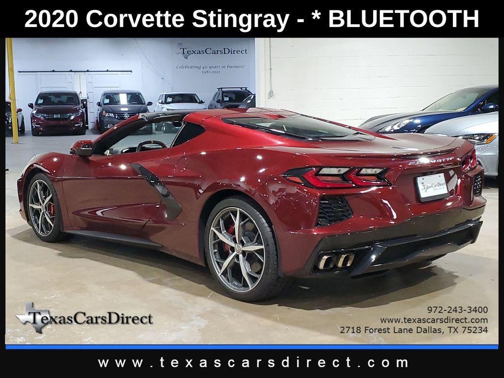 used 2020 Chevrolet Corvette car, priced at $63,998
