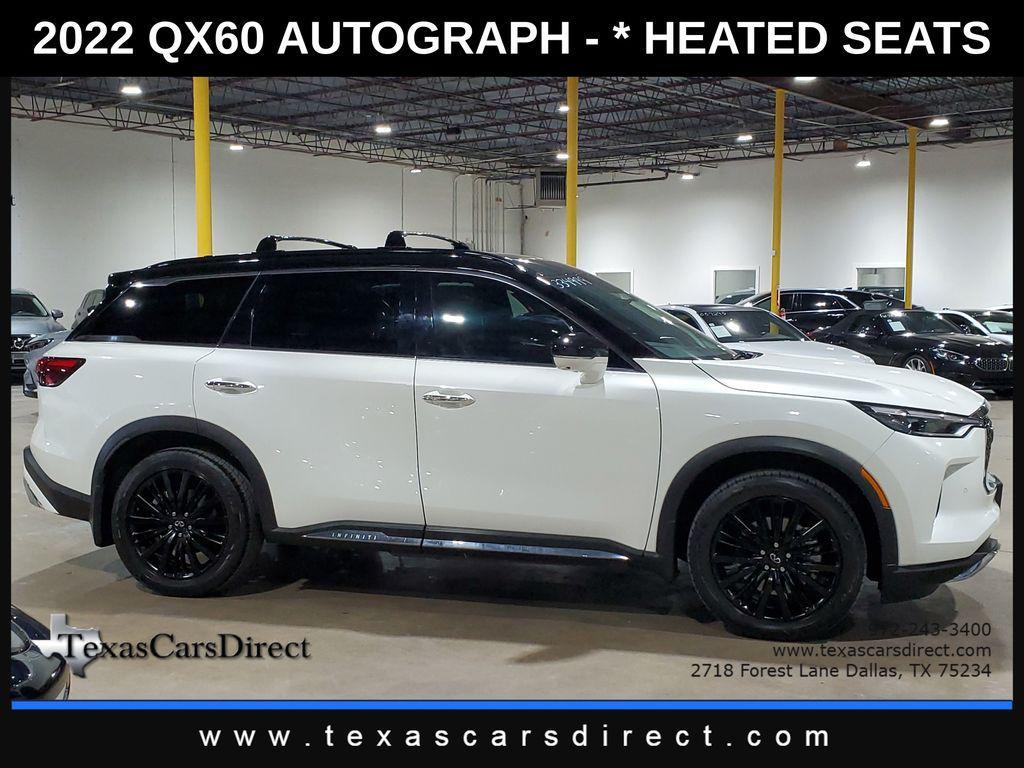 used 2022 INFINITI QX60 car, priced at $37,498